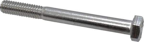 Value Collection - 5/16-18 UNC, 3" Length Under Head Hex Head Cap Screw - Grade 316 Stainless Steel, 1/2" Hex - USA Tool & Supply
