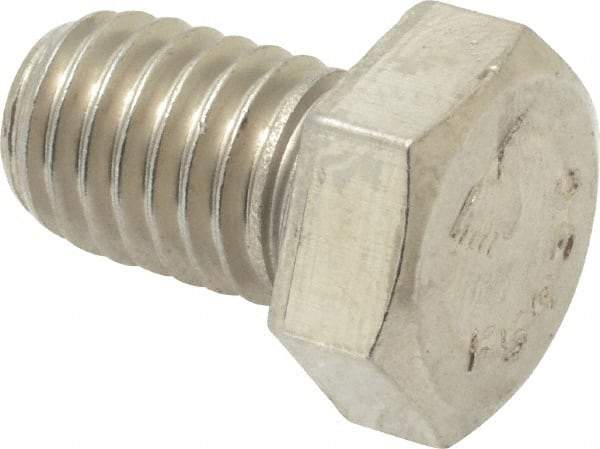 Value Collection - 1/2-13 UNC, 3/4" Length Under Head Hex Head Cap Screw - Grade 18-8 Stainless Steel, 3/4" Hex - USA Tool & Supply