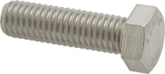 Value Collection - 1/2-13 UNC, 1-3/4" Length Under Head Hex Head Cap Screw - Grade 18-8 Stainless Steel, 3/4" Hex - USA Tool & Supply