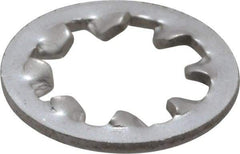 Value Collection - #12 Screw, 0.394" ID, Stainless Steel Internal Tooth Lock Washer - 0.41" OD, Grade 410 - USA Tool & Supply
