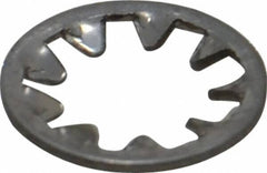Value Collection - 1/4" Screw, 0.267" ID, Stainless Steel Internal Tooth Lock Washer - 0.478" OD, Grade 410 - USA Tool & Supply