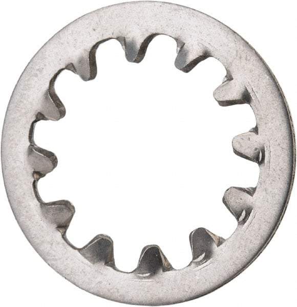 Value Collection - 1/2" Screw, 0.53" ID, Stainless Steel Internal Tooth Lock Washer - 0.985" OD, Grade 410 - USA Tool & Supply