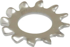 Value Collection - #12 Screw, 0.231" ID, Stainless Steel External Tooth Lock Washer - 0.475" OD, Grade 410 - USA Tool & Supply