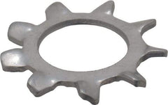 Value Collection - 1/4" Screw, 0.267" ID, Stainless Steel External Tooth Lock Washer - 0.51" OD, Grade 410 - USA Tool & Supply