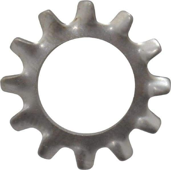 Value Collection - 3/8" Screw, 0.398" ID, Stainless Steel External Tooth Lock Washer - 0.692" OD, Grade 410 - USA Tool & Supply