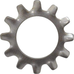 Value Collection - 3/8" Screw, 0.398" ID, Stainless Steel External Tooth Lock Washer - 0.692" OD, Grade 410 - USA Tool & Supply