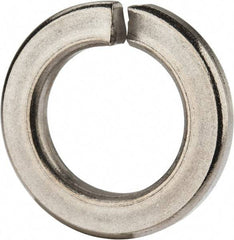 Value Collection - 1", 1/4" Thick Split Lock Washer - 316 Stainless Steel, 1.003" Min ID, 1.024" Max ID, 0.109" Min OD, 1.656" Max OD - USA Tool & Supply