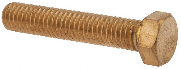 Value Collection - 3/8-16 UNC, 2" Length Under Head Hex Head Cap Screw - USA Tool & Supply