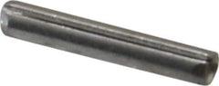 Made in USA - 1/16" Diam x 3/8" Long Slotted Spring Pin - Grade 420 Stainless Steel, Bright Finish - USA Tool & Supply