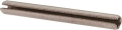 Made in USA - 5/64" Diam x 3/4" Long Slotted Spring Pin - Grade 420 Stainless Steel, Bright Finish - USA Tool & Supply