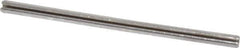 Value Collection - 5/64" Diam x 1-1/2" Long Slotted Spring Pin - Grade 420 Stainless Steel, Bright Finish - USA Tool & Supply