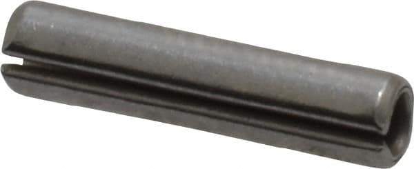 Value Collection - 3/32" Diam x 7/16" Long Slotted Spring Pin - Grade 420 Stainless Steel, Bright Finish - USA Tool & Supply