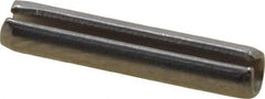 Value Collection - 3/32" Diam x 1/2" Long Slotted Spring Pin - Grade 420 Stainless Steel, Bright Finish - USA Tool & Supply