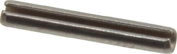 Value Collection - 3/32" Diam x 5/8" Long Slotted Spring Pin - Grade 420 Stainless Steel, Bright Finish - USA Tool & Supply