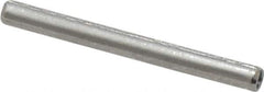 Made in USA - 3/32" Diam x 1" Long Slotted Spring Pin - Grade 420 Stainless Steel, Bright Finish - USA Tool & Supply