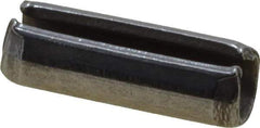 Made in USA - 1/8" Diam x 3/8" Long Slotted Spring Pin - Grade 420 Stainless Steel, Bright Finish - USA Tool & Supply