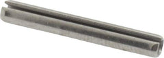 Made in USA - 1/8" Diam x 7/8" Long Slotted Spring Pin - Grade 420 Stainless Steel, Bright Finish - USA Tool & Supply