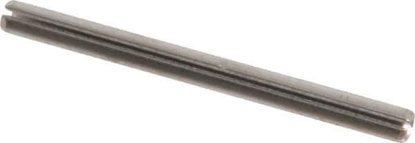 Made in USA - 5/32" Diam x 2" Long Slotted Spring Pin - Grade 420 Stainless Steel, Bright Finish - USA Tool & Supply