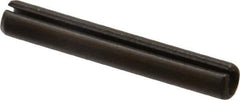 Made in USA - 7/32" Diam x 1-1/2" Long Slotted Spring Pin - Grade 420 Stainless Steel, Bright Finish - USA Tool & Supply