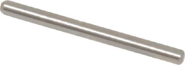 Value Collection - 1/16" Diam x 3/4" Pin Length 18-8 Stainless Steel Standard Dowel Pin - Bright Finish - USA Tool & Supply