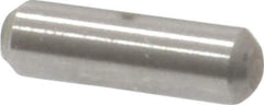 Value Collection - 3/32" Diam x 5/16" Pin Length 18-8 Stainless Steel Standard Dowel Pin - Bright Finish - USA Tool & Supply