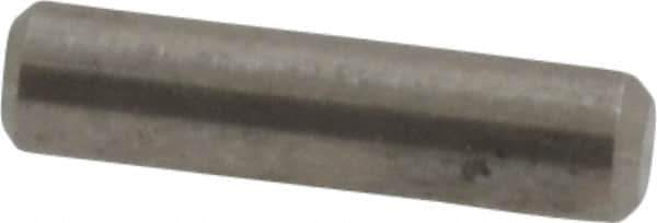 Value Collection - 3/32" Diam x 3/8" Pin Length 18-8 Stainless Steel Standard Dowel Pin - Bright Finish - USA Tool & Supply