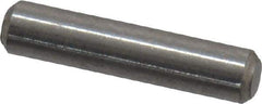 Value Collection - 3/32" Diam x 7/16" Pin Length 18-8 Stainless Steel Standard Dowel Pin - Bright Finish - USA Tool & Supply