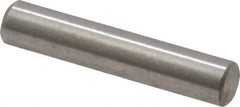 Value Collection - 3/32" Diam x 1/2" Pin Length 18-8 Stainless Steel Standard Dowel Pin - Bright Finish - USA Tool & Supply