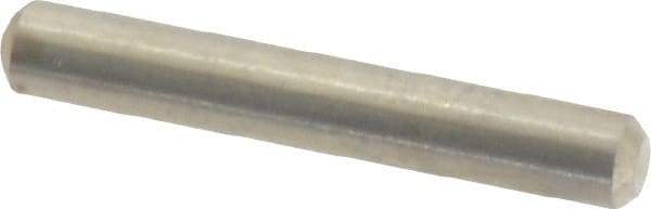 Value Collection - 3/32" Diam x 5/8" Pin Length 18-8 Stainless Steel Standard Dowel Pin - Bright Finish - USA Tool & Supply