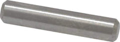 Value Collection - 1/8" Diam x 5/8" Pin Length 18-8 Stainless Steel Standard Dowel Pin - Bright Finish - USA Tool & Supply