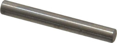 Value Collection - 1/8" Diam x 1" Pin Length 18-8 Stainless Steel Standard Dowel Pin - Bright Finish - USA Tool & Supply