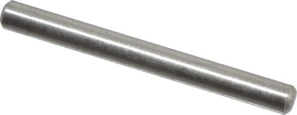 Value Collection - 1/8" Diam x 1-1/4" Pin Length 18-8 Stainless Steel Standard Dowel Pin - Bright Finish - USA Tool & Supply