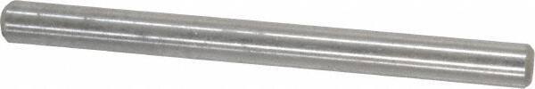 Value Collection - 1/8" Diam x 1-1/2" Pin Length 18-8 Stainless Steel Standard Dowel Pin - Bright Finish - USA Tool & Supply