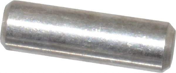 Value Collection - 3/16" Diam x 5/8" Pin Length 18-8 Stainless Steel Standard Dowel Pin - Bright Finish - USA Tool & Supply