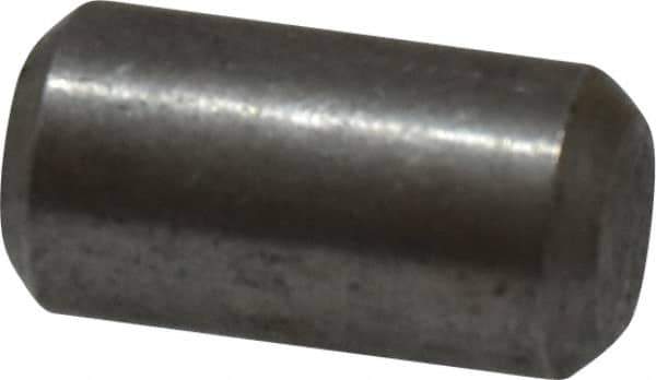 Value Collection - 1/4" Diam x 1/2" Pin Length 18-8 Stainless Steel Standard Dowel Pin - Bright Finish - USA Tool & Supply