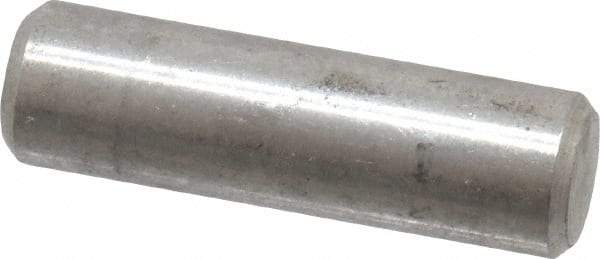 Value Collection - 1/4" Diam x 7/8" Pin Length 18-8 Stainless Steel Standard Dowel Pin - Bright Finish - USA Tool & Supply