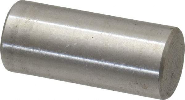 Value Collection - 3/8" Diam x 7/8" Pin Length 18-8 Stainless Steel Standard Dowel Pin - Bright Finish - USA Tool & Supply