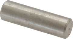 Value Collection - 3/8" Diam x 1-1/4" Pin Length 18-8 Stainless Steel Standard Dowel Pin - Bright Finish - USA Tool & Supply