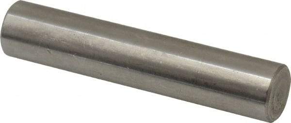 Value Collection - 1/2" Diam x 2-1/2" Pin Length 18-8 Stainless Steel Standard Dowel Pin - Bright Finish - USA Tool & Supply