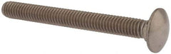 Value Collection - 5/16-18 UNC 3" Length Under Head, Standard Square Neck, Carriage Bolt - 18-8 Stainless Steel, Uncoated - USA Tool & Supply