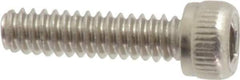 Value Collection - #4-40 UNC Hex Socket Drive, Socket Cap Screw - Grade 18-8 Stainless Steel, Uncoated, Fully Threaded, 7/16" Length Under Head - USA Tool & Supply