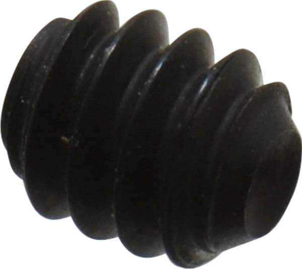 Holo-Krome - #4-40 UNC, 1/8" OAL, Cup Point Set Screw - Grade 8 Alloy Steel, 0.05" Key - USA Tool & Supply