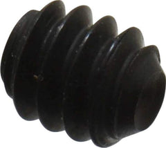 Holo-Krome - #4-40 UNC, 1/8" OAL, Cup Point Set Screw - Grade 8 Alloy Steel, 0.05" Key - USA Tool & Supply