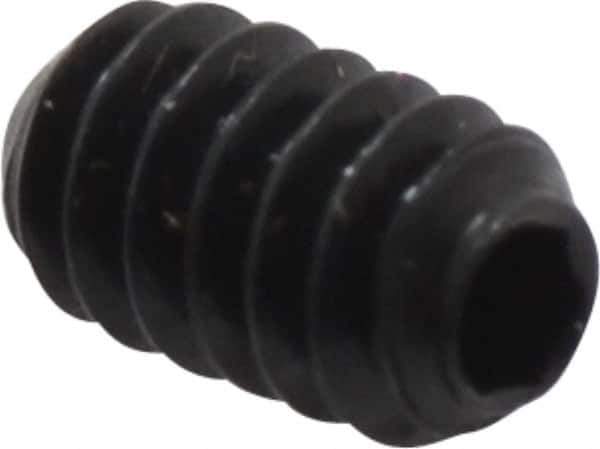 Holo-Krome - #4-40 UNC, 3/16" OAL, Cup Point Set Screw - Grade 8 Alloy Steel, 0.05" Key - USA Tool & Supply