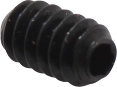 Holo-Krome - #4-40 UNC, 3/16" OAL, Cup Point Set Screw - Grade 8 Alloy Steel, 0.05" Key - USA Tool & Supply