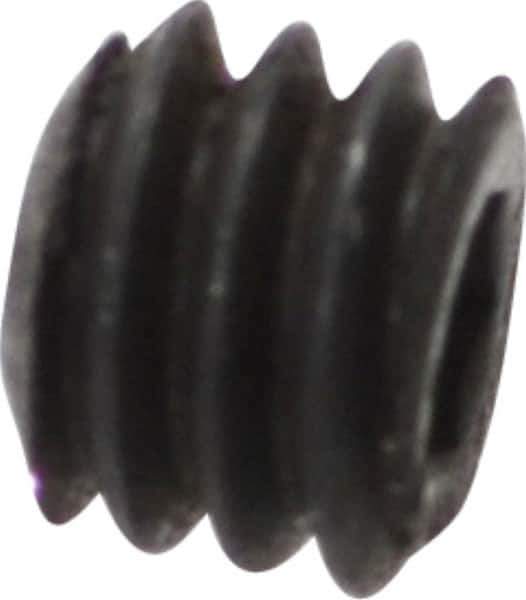 Holo-Krome - #8-32 UNC, 1/8" OAL, Cup Point Set Screw - Grade 8 Alloy Steel, 5/64" Key - USA Tool & Supply