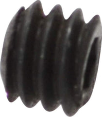 Holo-Krome - #8-32 UNC, 1/8" OAL, Cup Point Set Screw - Grade 8 Alloy Steel, 5/64" Key - USA Tool & Supply