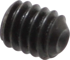 Holo-Krome - #8-32 UNC, 3/16" OAL, Cup Point Set Screw - Grade 8 Alloy Steel, 5/64" Key - USA Tool & Supply