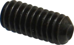 Holo-Krome - #8-32 UNC, 3/8" OAL, Cup Point Set Screw - Grade 8 Alloy Steel, 5/64" Key - USA Tool & Supply