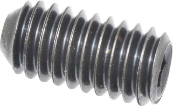 Holo-Krome - 5/16-18 UNC, 5/8" OAL, Cup Point Set Screw - Grade 8 Alloy Steel, 5/32" Key - USA Tool & Supply